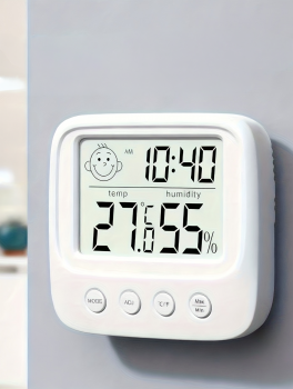 Higrometr do stylizacji rzęs, stacja pogody, Moemi