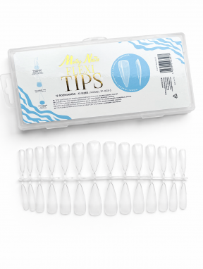 Tipsy żelowe, Flexi Tips MIGDAL (240 szt), MollyLac