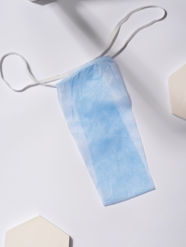 Majtki jednorazowe damskie kosmetyczne, niebieskie (50 szt)