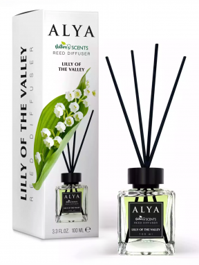 Patyczki zapachowe, Lilly of the Valley (100ml), Alya