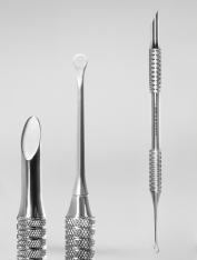 Kopytko do manicure EXPERT 51 TYPE 2 (kopytko skośne i pierścień)