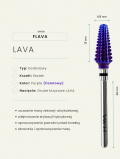 FLAVA Frez Carbide Fioletowy Szyszka 6.8/14mm LAVA 