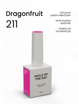 Lakier hybrydowy, Gel Polish #211 DRAGONFRUIT (10ml), NOTD