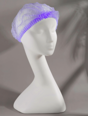Czepek z włókniny spunbond fioletowy 100 szt