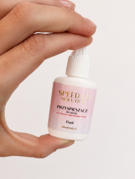 Speed Up przyspieszacz do kleju truskawkowy (15ml), MOEMI