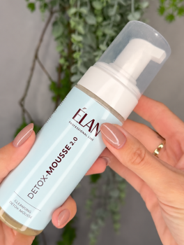 Szampon w piance do brwi i rzęs, Detox-Mousse 2.0 (150ml), ELAN