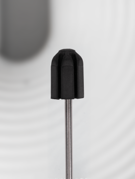 Nośnik, trzpień gumowy na kapturek ścierny - 10mm