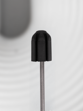 Nośnik, trzpień gumowy na kapturek ścierny - 10mm