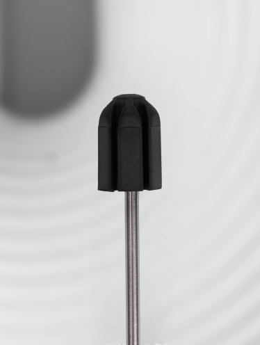 Nośnik, trzpień gumowy na kapturek ścierny - 10mm