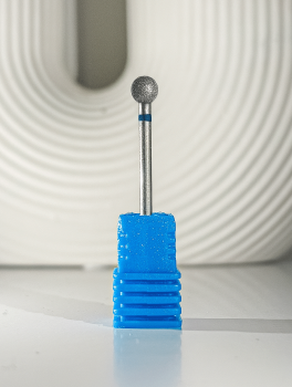 Frez diamentowy kulka 5 mm, niebieski - DNK5