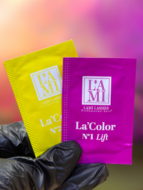 Środki do laminacji rzęs, La'Color, Lami Lashes, 1 para