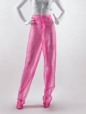 Spodnie do zabiegów kosmetycznych, różowe (1 szt)