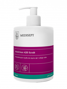 Mediclean 420 Scrub, mydło w płynie antybakteryjne (500ml)