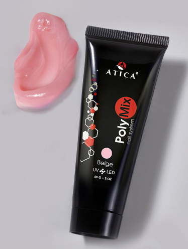 Atica PolyMIX GEL akrylożel hybrydowy BEIGE - 60g