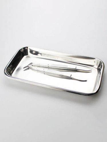 Taca prostokątna metalowa (23x12x2cm)