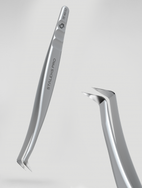 Pęseta do rzęs bucik 65', EXPERT 40 typ 12, Staleks PRO