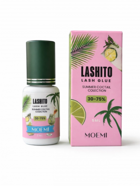 Klej do przedłużania rzęs LASHITO - 0.5s (5ml), MOEMI