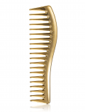 Janeke, Wavy Comb, Gold Line, grzebień do włosów