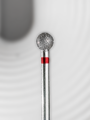 Frez diamentowy kulka 5 mm, delikatny (czerwony) - DCK5