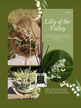 Patyczki zapachowe, Lilly of the Valley (100ml), Alya