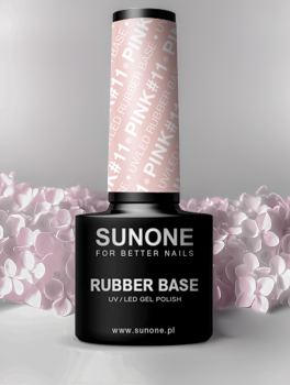 Baza kauczukowa, Rubber Base PINK 11 (5ml), Sunone