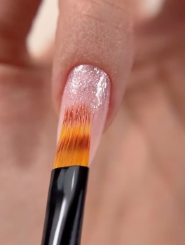 Pędzelek do ombre prosty EXPERT (7/11mm), Staleks PRO