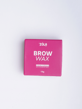 Wosk do układania brwi, BROW WAX (15g), Zola