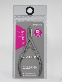 Cążki do skórek SMART 100, 9mm, Staleks PRO
