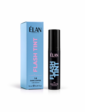 Farbka do brwi, Flash Tint 14 Dark Coffee (10ml), ELAN