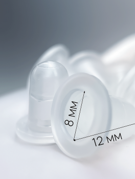 Kubeczki silikonowe na pigment do tatuażu (100 szt) - S