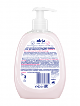 Mydło w płynie, róża i proteiny mleka, Luksja (500ml)