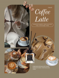 ALYA Patyczki zapachowe Coffee Latte 100 ml