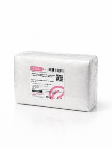 Ręczniki włókninowe gładkie, 100 szt (50x40cm), Eko-Higiena