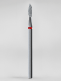 STALEKS PRO Frez Diamentowy Czerwony Płomień 2.1 mm EXPERT / FA10R021/8