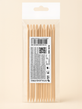 Patyczki drewniane do manicure EXPERT 150mm (10 szt), Staleks PRO