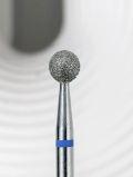 Frez diamentowy kulka 4mm, niebieski, TOUCH