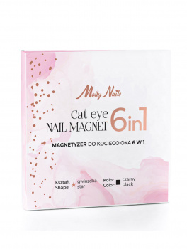 Magnes do kociego oka, gwiazdka 6w1, Molly Nails