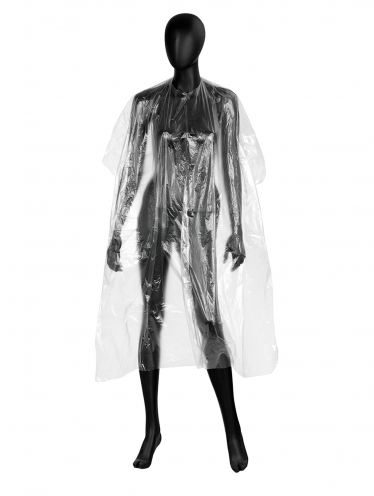 Peleryna fryzjerska foliowa (90x135cm) - 50 szt