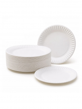 Talerz jednorazowy papierowy (18cm) - 50 szt