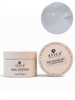 Żel budujący, eXel sculpting gel 11 CLOUD WHITE (30ml), Atica