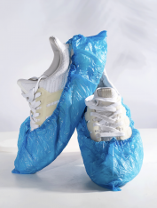 Ochraniacze na obuwie foliowe, niebieskie (50 par) 2g, Mercator