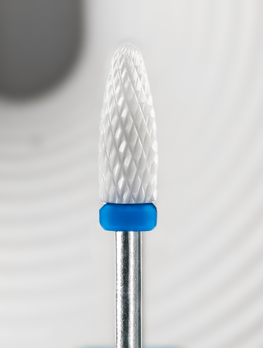 Frez ceramiczny stożek, średni (niebieski) - CNS