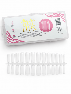 Tipsy żelowe, Flexi Tips KWADRAT (240 szt), MollyLac