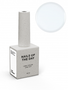 Lakier hybrydowy, Gel Polish #002 French WHITE (10ml), NOTD