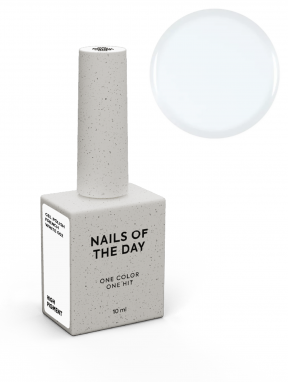 Lakier hybrydowy, Gel Polish #002 French WHITE (10ml), NOTD