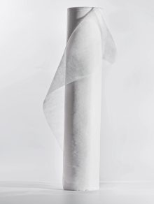 Prześcieradło włókninowe, białe (0.8х100m) 17g/m²