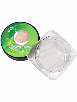 Paski silikonowe na wrastające paznokcie (10 szt)