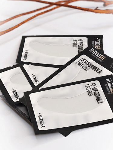 CLAVIER płatki żelowe pod oczy CZARNE - 50 par