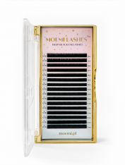Moemi Lashes Deep Black (L, 0.10,  MIX 6-13)