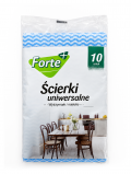 FORTE+ ścierki uniewersalne 10 szt 